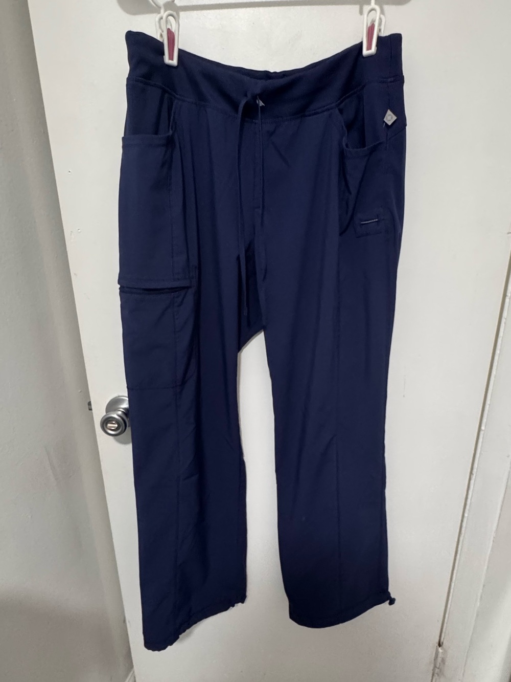 Women’s Cherokee Infinity Navy Scrub Pants - Size L